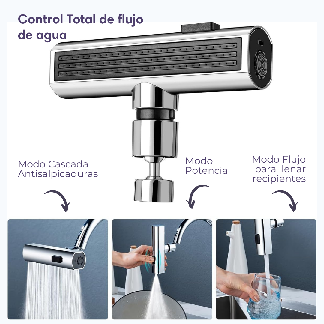 Extensor de Grifo AquaLux - Lujo y versatilidad para tu cocina