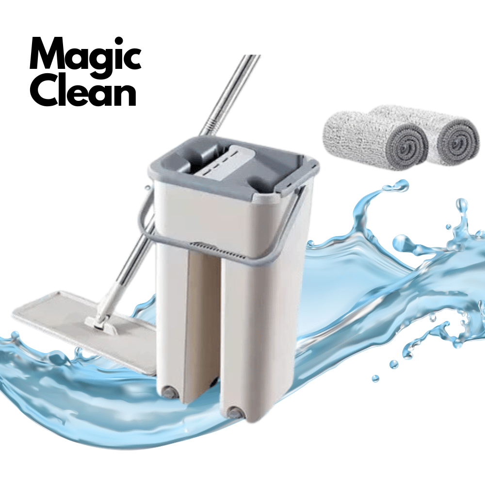 Trapeador 360 Grados Magic Clean - Escurridor Manos Libres