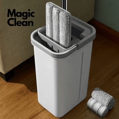 Trapeador 360 Grados Magic Clean - Escurridor Manos Libres