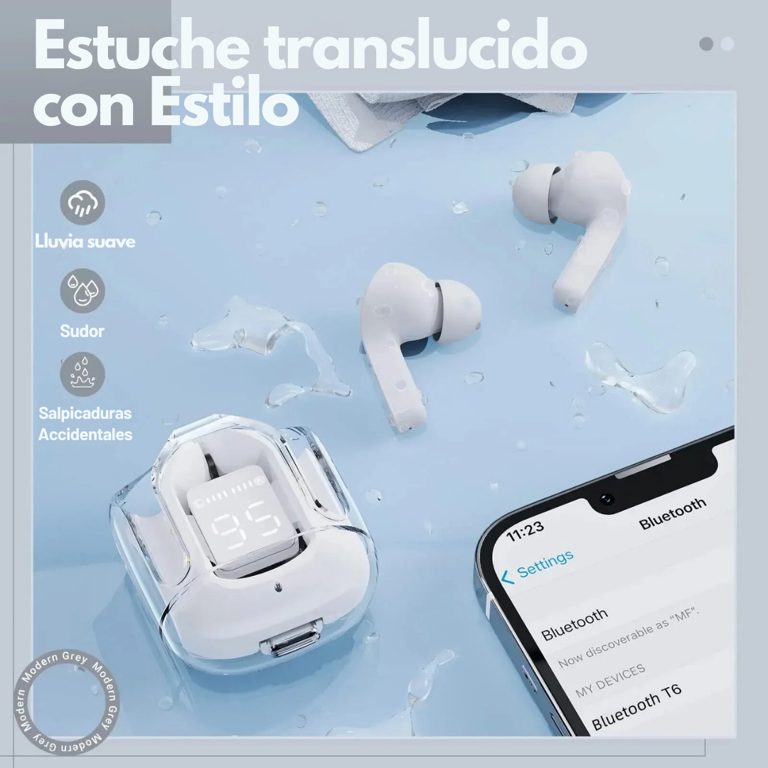 Auriculares Inalámbricos Crystal Pro ®  -  ¡Producto Importado!