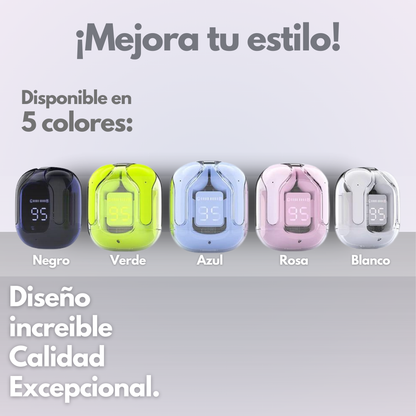 Auriculares Inalámbricos Crystal Pro ®  -  ¡Producto Importado!